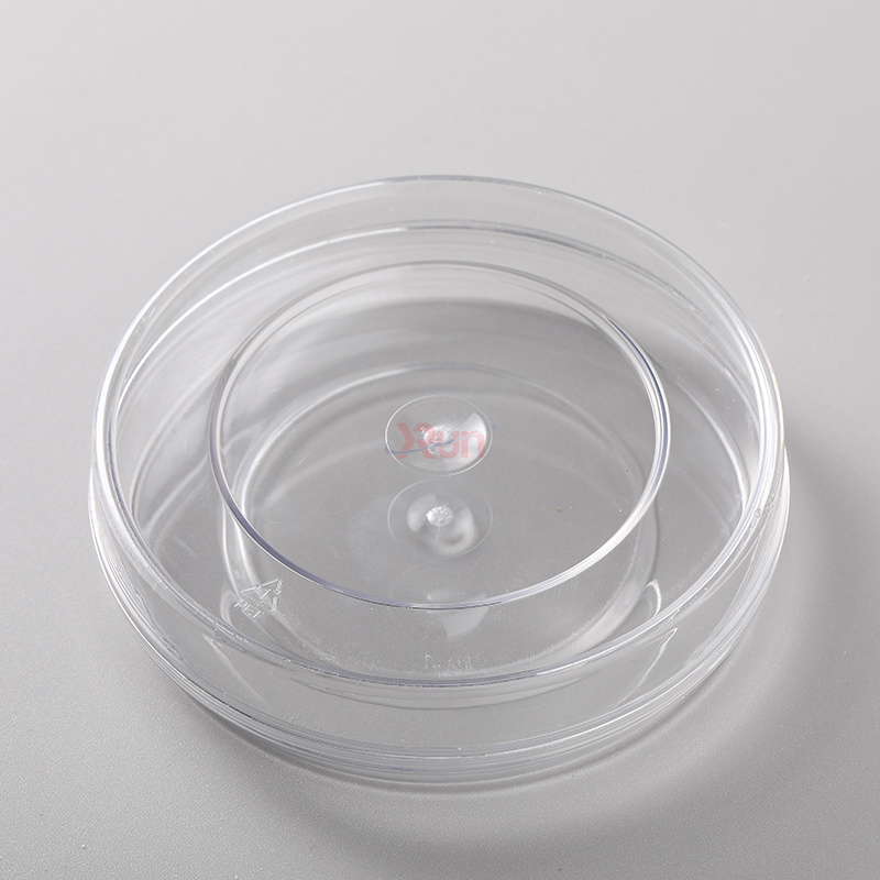 We provide a high-quality plastic container with lid that is secured within our round plastic box, guaranteeing a safe biscuit container for premium custom printed food packaging.